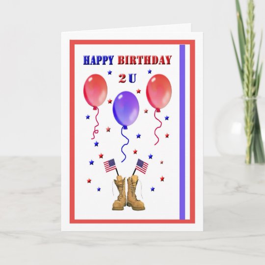 Military Birthday Card | Zazzle.com