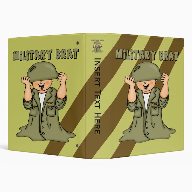 Military Brat Avery Binder (Background)