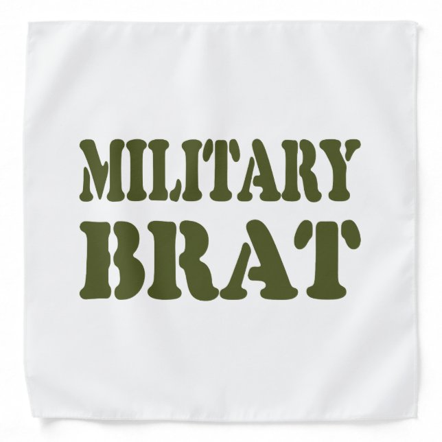 MILITARY BRAT BANDANA (Front)