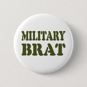 MILITARY BRAT BUTTON