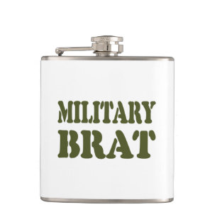 MILITARY BRAT FLASK