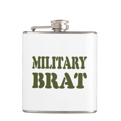 MILITARY BRAT FLASK