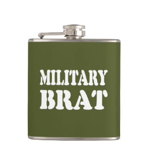 MILITARY BRAT FLASK