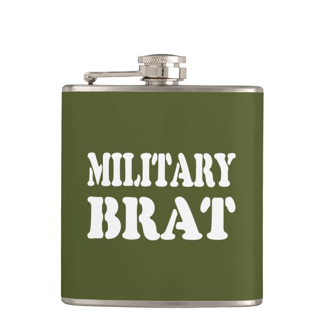 MILITARY BRAT FLASK (Front)