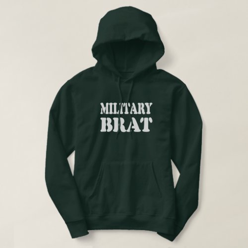 MILITARY BRAT HOODIE