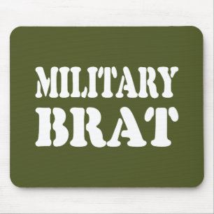 MILITARY BRAT MOUSE PAD