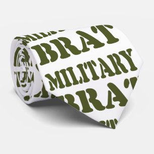 MILITARY BRAT NECK TIE