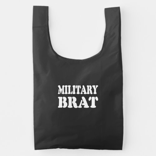 MILITARY BRAT REUSABLE BAG
