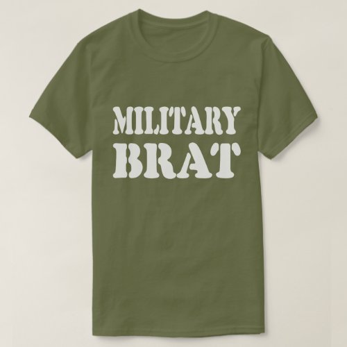 MILITARY BRAT T_Shirt