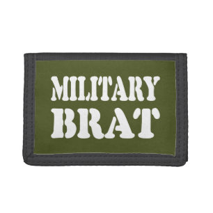 MILITARY BRAT TRI-FOLD WALLET