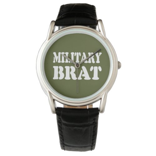 MILITARY BRAT WATCH