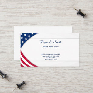 Military Business Card