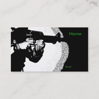 Military Business card