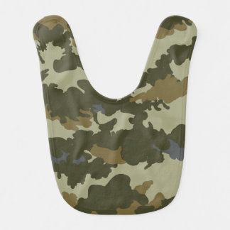 Military Camo Baby Bib
