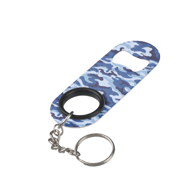 Military Camo Bottle Opener (Back Angled)