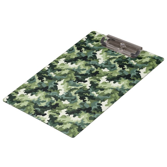 Military Camo Clipboard (Angled)