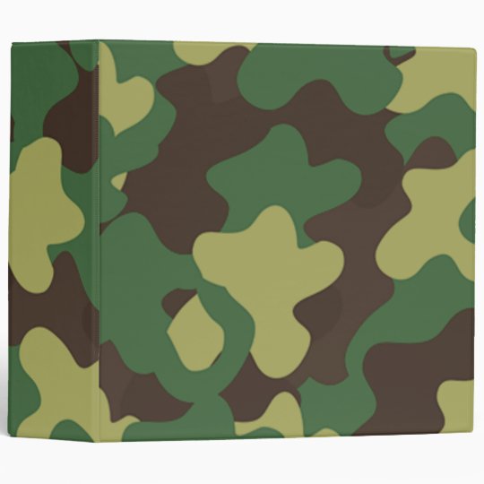 Military Camouflage Binder | Zazzle.com