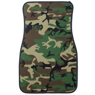 Military Camouflage Car Floor Mat