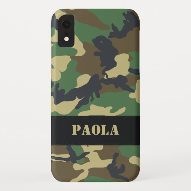 Military Camouflage Case-Mate iPhone Case (Back)