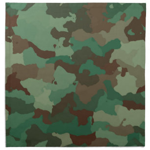 military camouflage cloth napkins 