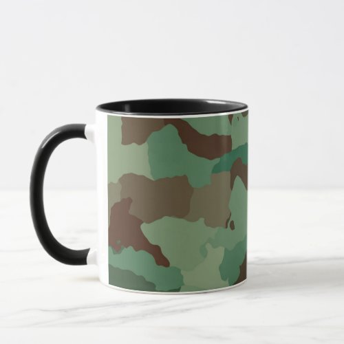 military camouflage coffee cup