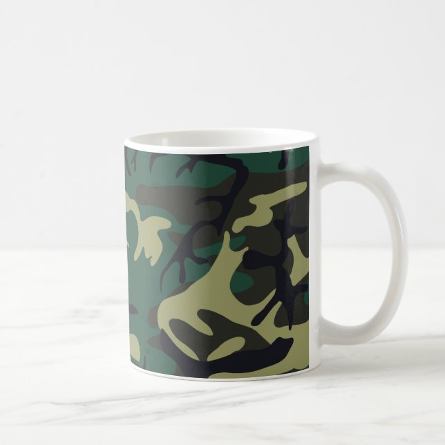 Military Camouflage Coffee Mug (Right)