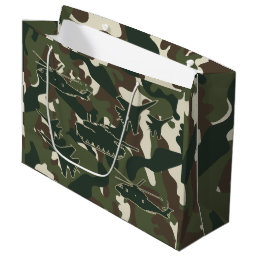 Military Camouflage Gift Bag - Boys Birthday Party