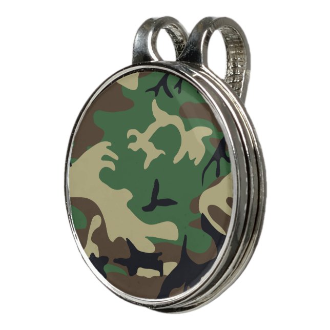 Military Camouflage Golf Hat Clip (3/4)