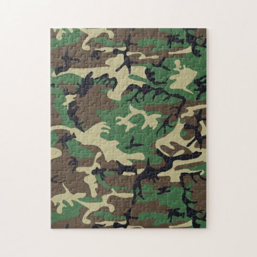 Military Camouflage Jigsaw Puzzle