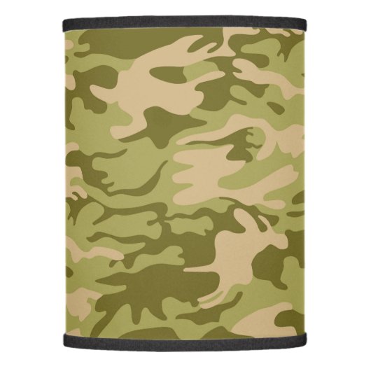 military camouflage lamp shade (Front)