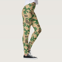 military camouflage leggings
