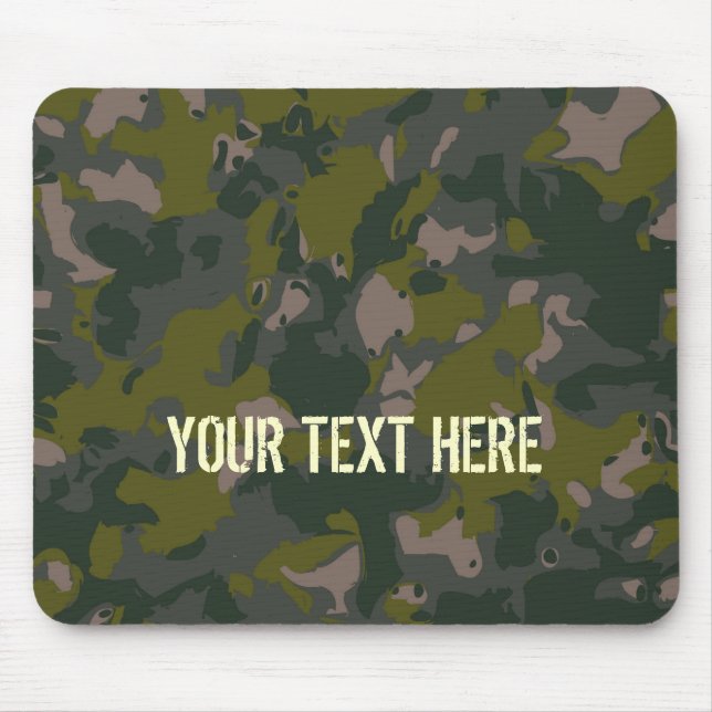 Military camouflage mouse pad (Front)