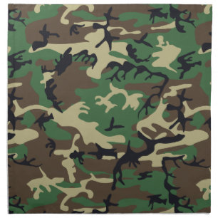 Military Camouflage Napkin