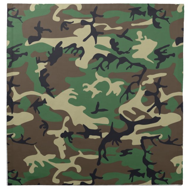 Military Camouflage Napkin (Front)