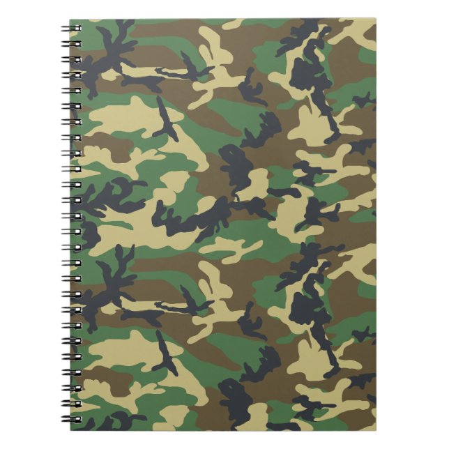 Military Camouflage Notebook (Front)