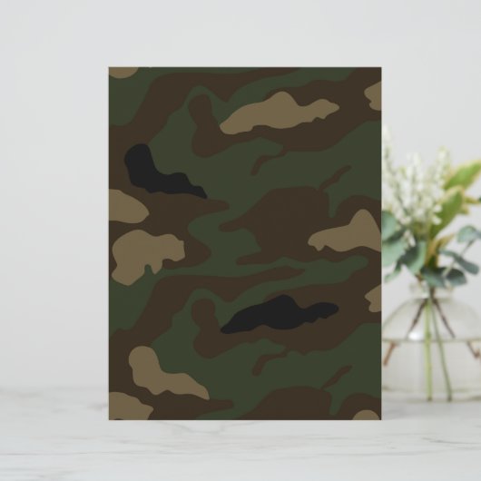 military camouflage pattern (Standing Front)