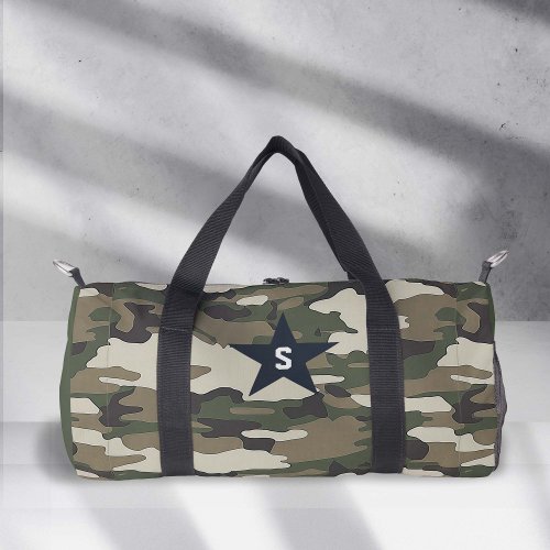 Military Camouflage Pattern Camo Duffle Bag