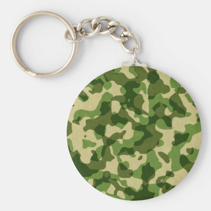 military camouflage pattern keychains