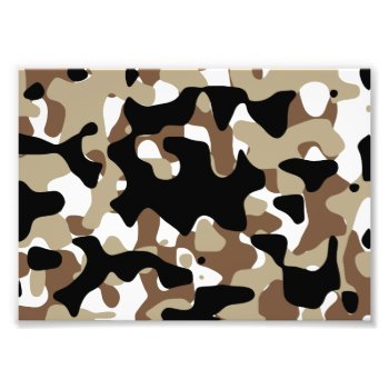 Military Camouflage Pattern Photo Print by ARTBRASIL at Zazzle