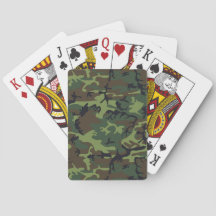 Military Camouflage Pattern, Woodland Style