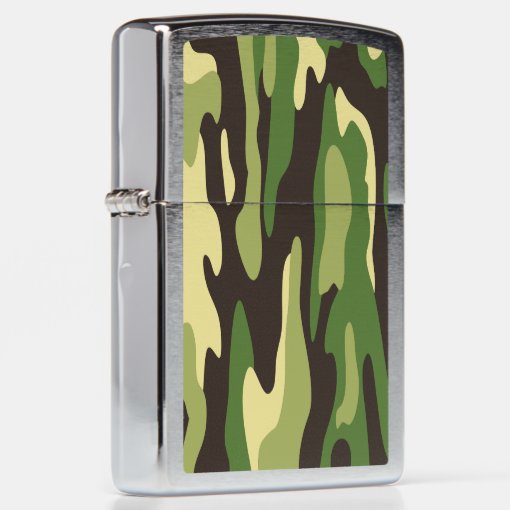 Military Camouflage Personalized Zippo Lighter Zazzle
