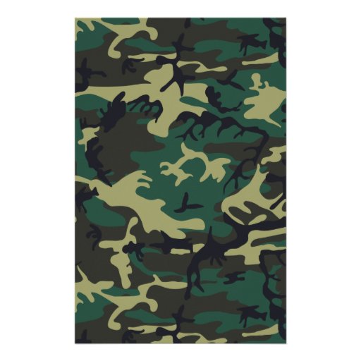 Military Camouflage Stationery | Zazzle