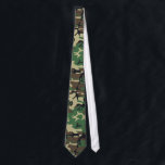 Military Camouflage Tie<br><div class="desc">Tie with Military Camouflage.
Military Brown ERDL camouflage pattern, also known as "Highland". Consists of 4 colors printed in an interlocking pattern.</div>