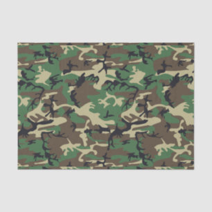 Military Camouflage Tissue Paper