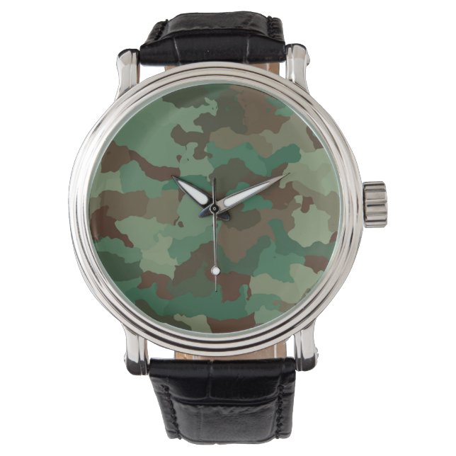 military camouflage watch (Front)