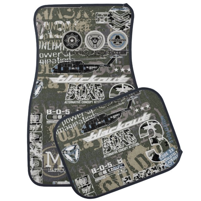 Military Car Mats (Set)