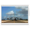 Military cargo plane landing