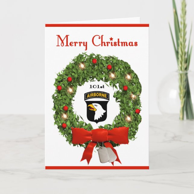 Military Christmas Card (Front)
