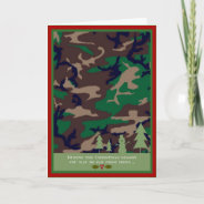 Military Christmas Card - You May Be Far Away ... at Zazzle
