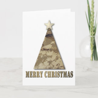 Military Christmas Holiday Card